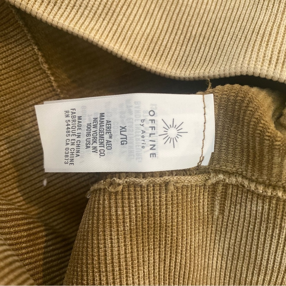 Offline by aerie Ribbed Long Sleeve Crop Top XL - Picture 5 of 6